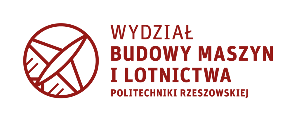 Zdjęcie przedstawia logo Wydziału Budowy Maszyn i Lotnictwa na uniwersytecie technicznym Politechnika Rzeszowska im. Ignacego Łukasiewicza