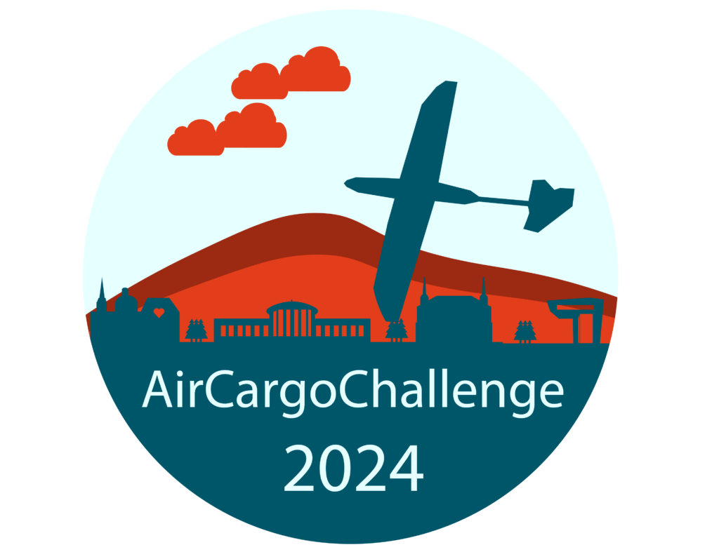 Zdjęcie pokazujące logo wydarzenia Air Cargo Challenge 2024.